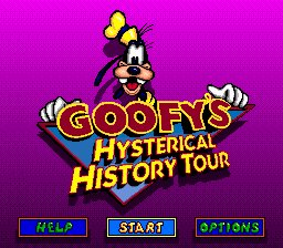 Goofy's Hysterical History Tour